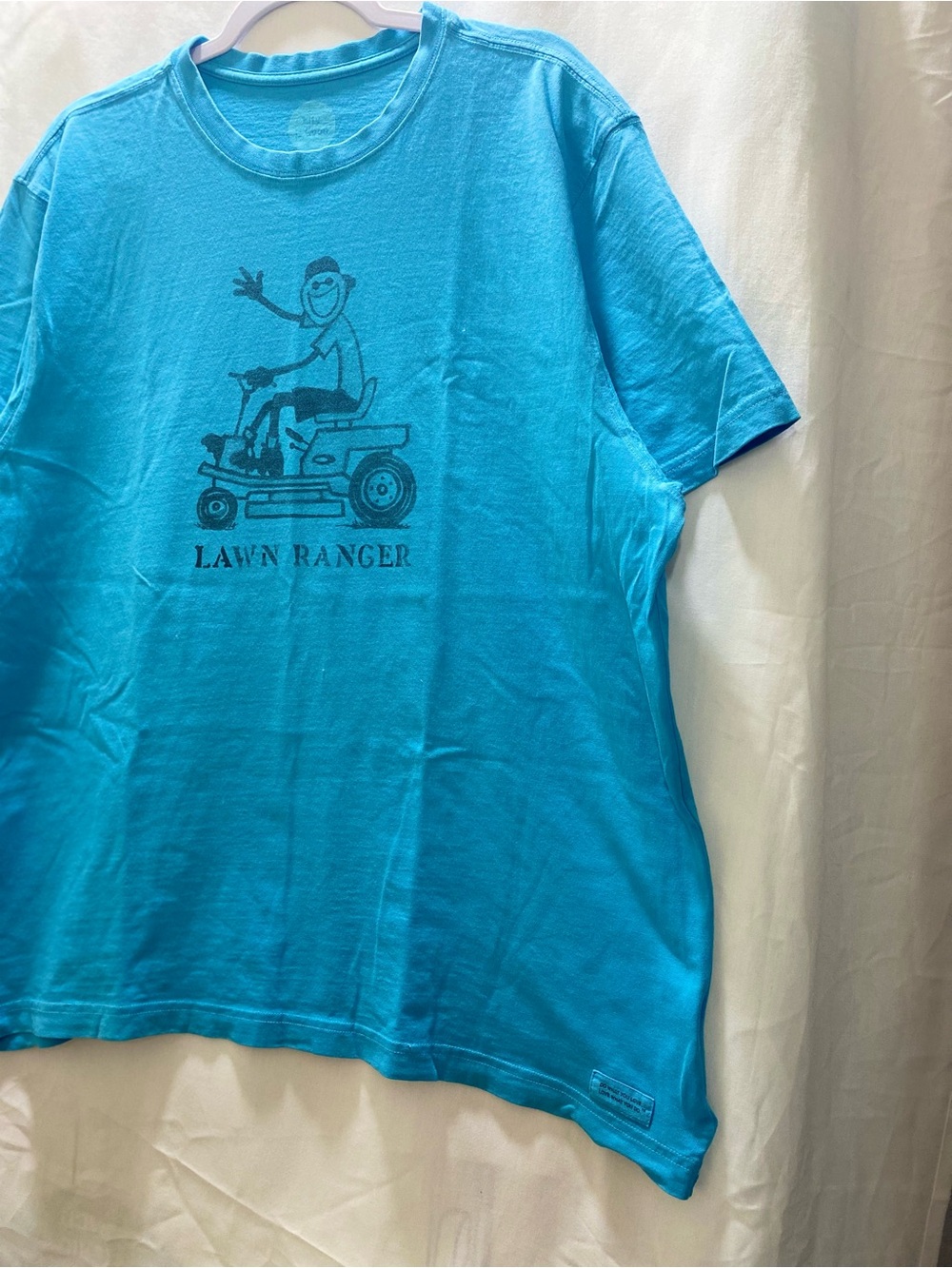 Life is good Crusher Tee Lawn Ranger Graphic Blue Men's XL cotton #summer - Picture 5 of 11